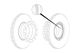 BRAKE DISC FERODO 17,5" Z=80 ABS